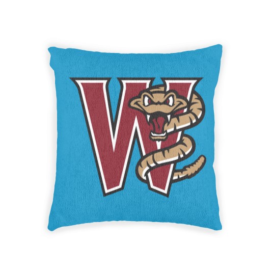 Discover Wisconsin Timber Rattlers Woven Pillows