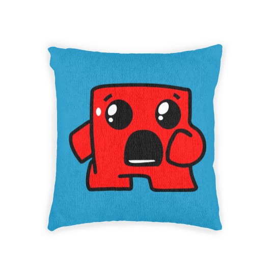 Discover Super Meat Boy Forever Woven Pillows