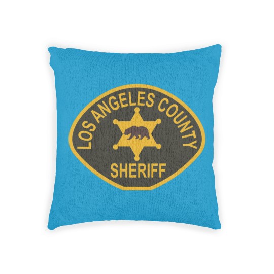 Discover Los Angeles County Sheriff Woven Pillows