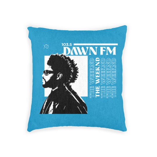 Discover Weeknds Woven Pillows / Dawn Fm Custom Album Cover Woven Pillows