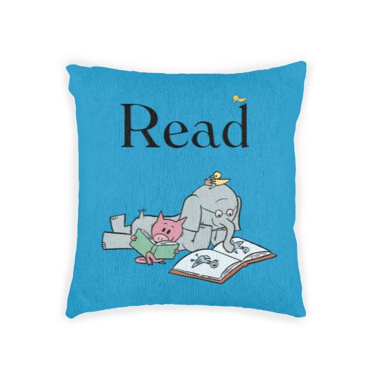 Discover It's A Good Day To Read Book - Elephant And Piggie Comic - Woven Pillows