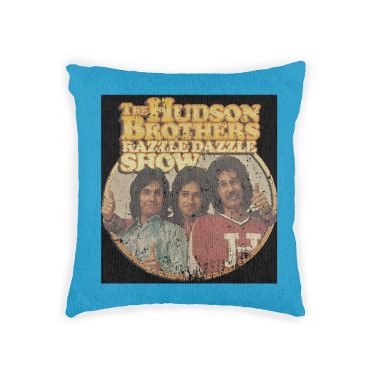 Discover The Hudson Brothers Razzle Dazzle Show 1974 Woven Pillows