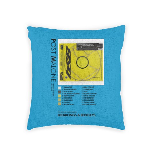 Discover Post MaloneBeerbongs Bentleys Woven Pillows
