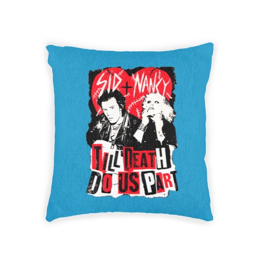 Discover Seditonaries Sid And Nancy Till Death Do Us Part sx Pistols Woven Pillows