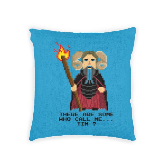 Discover Tim the Enchanter - Monty Python and the Holy Pixe Woven Pillows