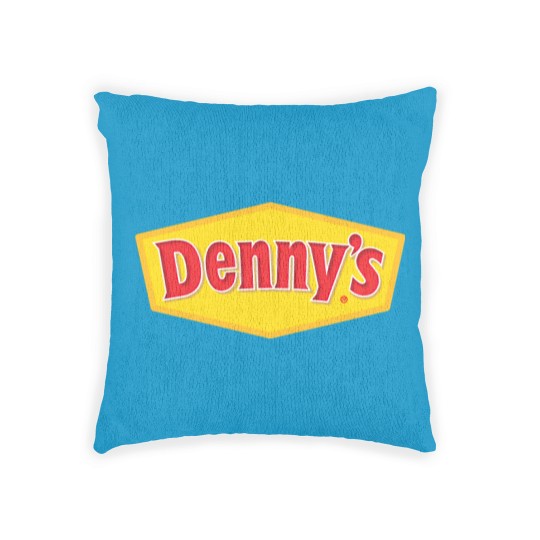 Discover Denny's Logo Woven Pillows