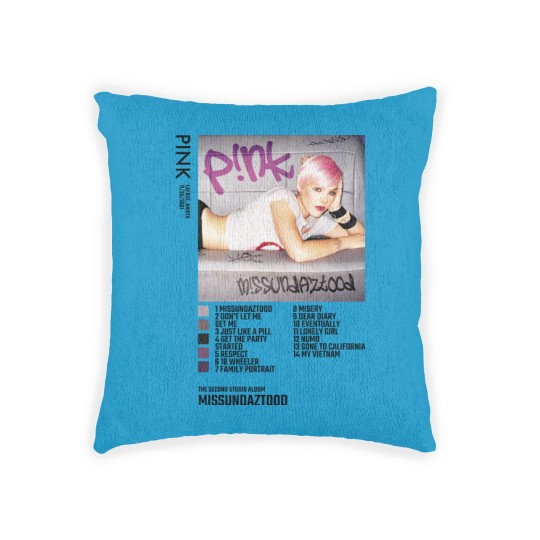 Discover Pink Missundaztood Album Woven Pillows
