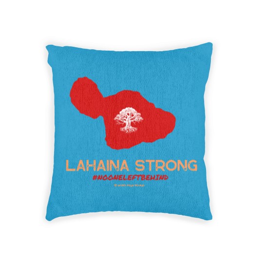 Discover Lahaina Strong Logo  Lahaina Strong Logo Woven Pillows