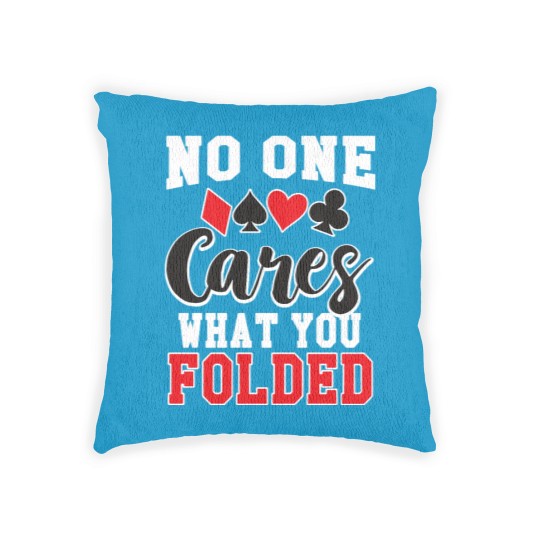 Discover no one cares what you folded gift Woven Pillows