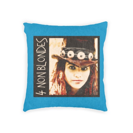 Discover 4 non blondes grunge vintage look alternative rock Woven Pillows design Woven Pillows