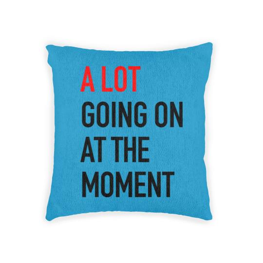 Discover A Lot Going On At The Moment New Eras Youth Woven Pillows, 2023 Concert Woven Pillows