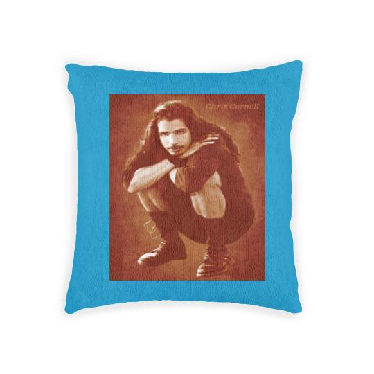 Discover Chris Cornell Tribute Chris Cornell Woven Pillows