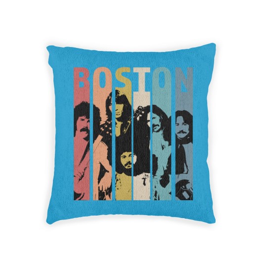 Discover Vintage Retro Boston Band Woven Pillows, Boston Band Gift