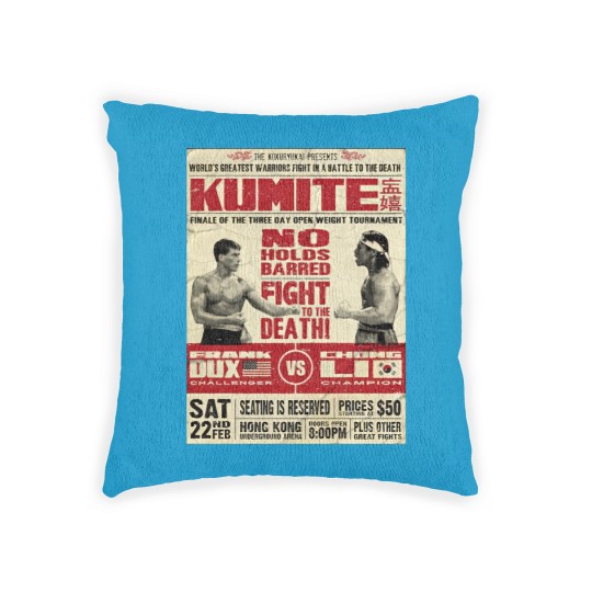 Discover Kumite Fight Woven Pillows