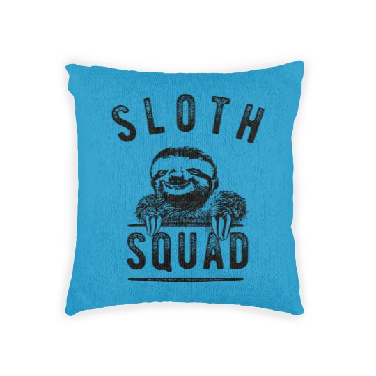 Discover Sloth Squad Woven Pillows. Sloth Woven Pillows. Sloth Gifts. Sloth Birthday