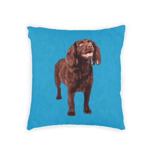 Discover Boykin Spaniel Woven Pillows Woven Pillows