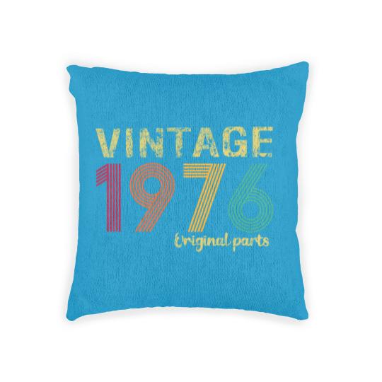 Discover 1976 Original Parts Woven Pillows, 47th Birthday Woven Pillows, Retro 1976