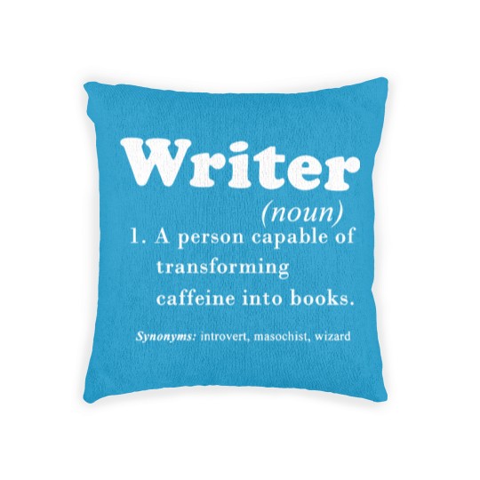 Discover Writer Woven Pillows Woven Pillows