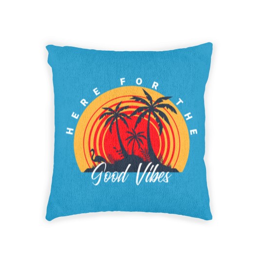 Discover Here For The Good V - Good V - Woven Pillows