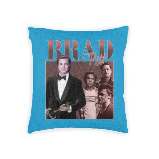 Discover Brad Pitt Woven Pillows | Brad Pitt Fight Club Woven Pillows
