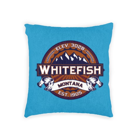 Discover Whitefish Vibrant Woven Pillows