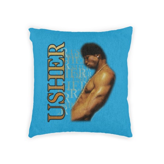 Discover Usher Band Tees  Rap Tees  Vintage Vintage 00s Usher Rap Unisex Woven Pillows