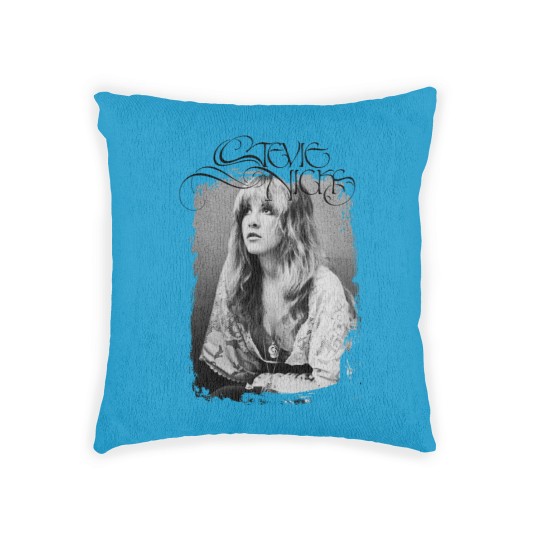 Discover Stevie Nicks Fleetwood Mac 1970's Rock N Roll Band Concert Woven Pillows