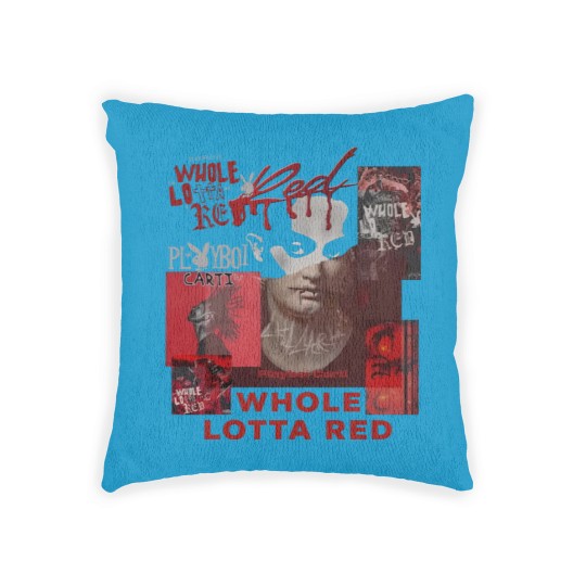 Discover Playboi Carti Whole Lotta Red Album 90s Rap Music Woven Pillows