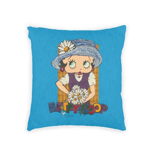 Discover 90s Betty Boop Daisy Flower Outfit Woven Pillows. Vintage 1994 Betty Boop
