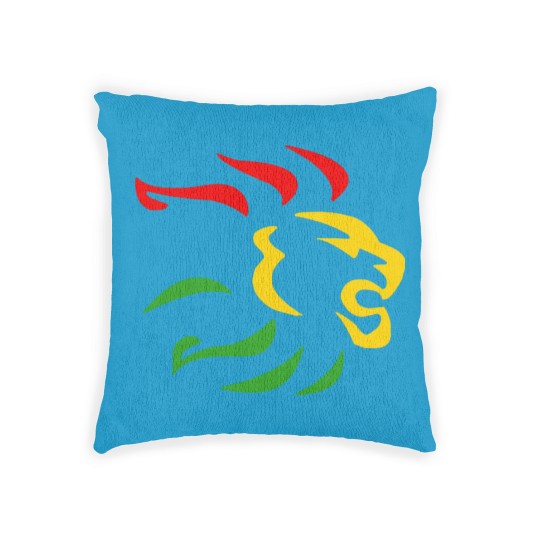Discover Rasta Lion reggae Woven Pillows