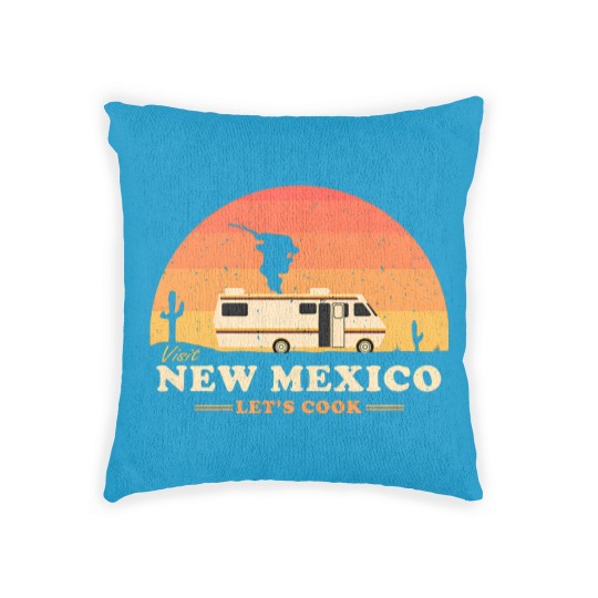 Discover Visit New Mexico - Breaking Bad - Woven Pillows