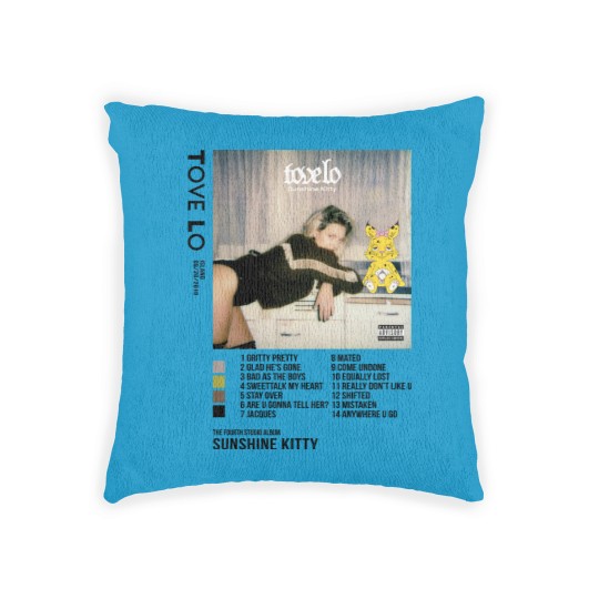 Discover Tove Lo Sunshine Kitty Album  Poster Woven Pillows