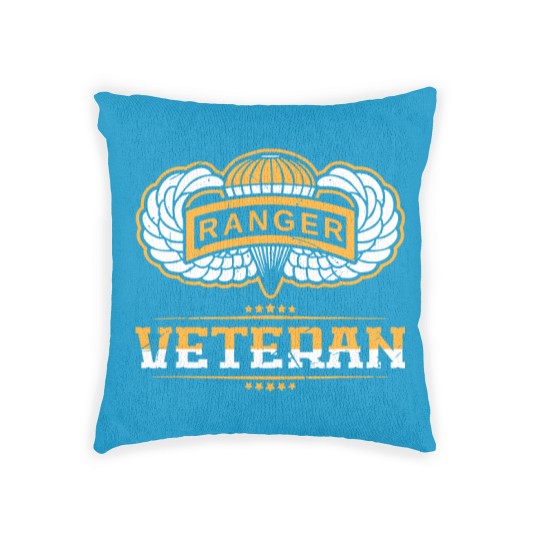 Discover Airborne Ranger Army Veteran Woven Pillows