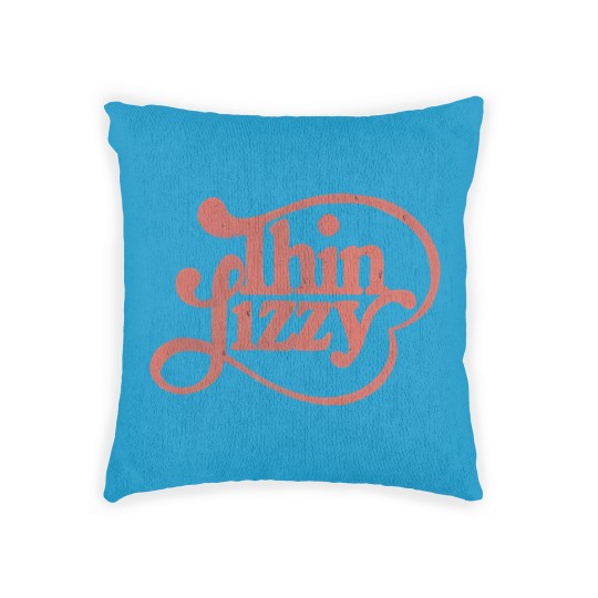 Discover Thin Lizzy First Logo Woven Pillows - Vintage Style Woven Pillows - Retro 1970s Band Unisex Woven Pillows