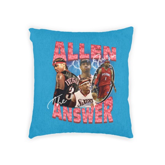 Discover Allen Iverson Vintage Unisex Woven Pillows, Vintage Allen Iverson Woven Pillows