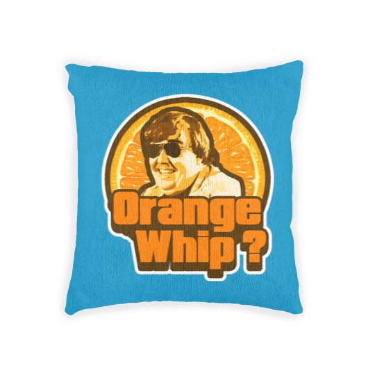 Discover Orange Whip Woven Pillows