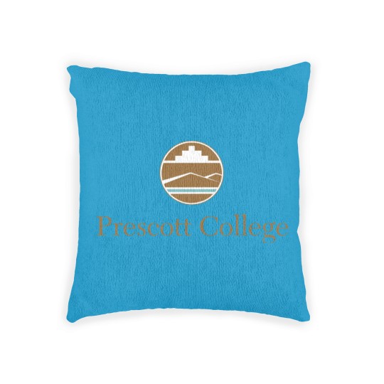 Discover Prescott College Design Logo 1 Woven Pillows
