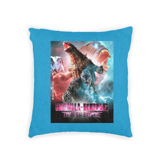 Discover god zilla X Kong The New Empire Woven Pillows
