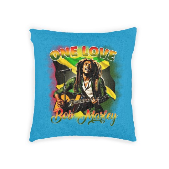 Discover Bob Marley , One love, One love movie Woven Pillows