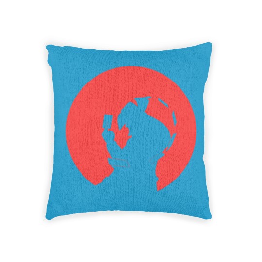 Discover League of Legends Twisted Fate Round Woven Pillows