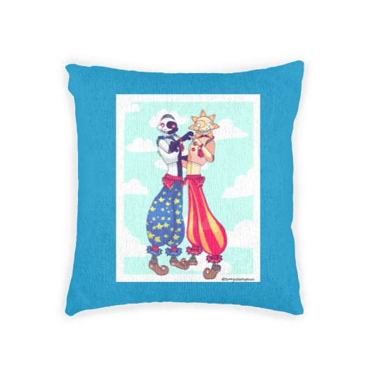 Discover Sun and Moon fnaf Long Woven Pillows
