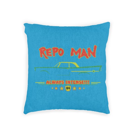 Discover Repo man always intense cult movie t Woven Pillows