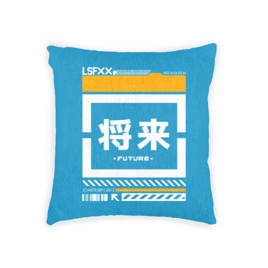 Discover Techno future - Techwear - Woven Pillows