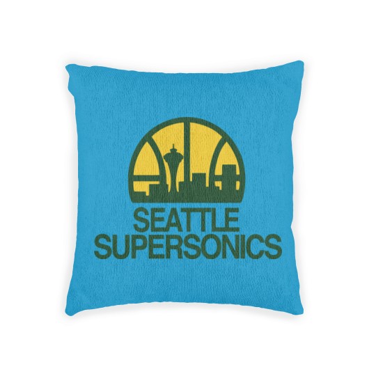 Discover Supersonics Seattle Woven Pillows