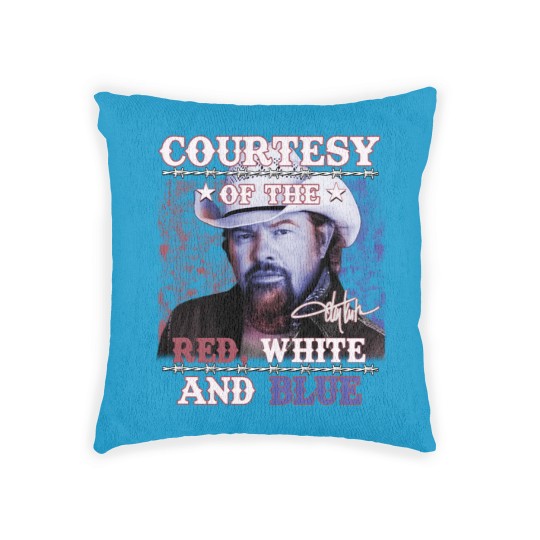Discover Toby Keith Courtesy Of The Red White And Blue Woven Pillows