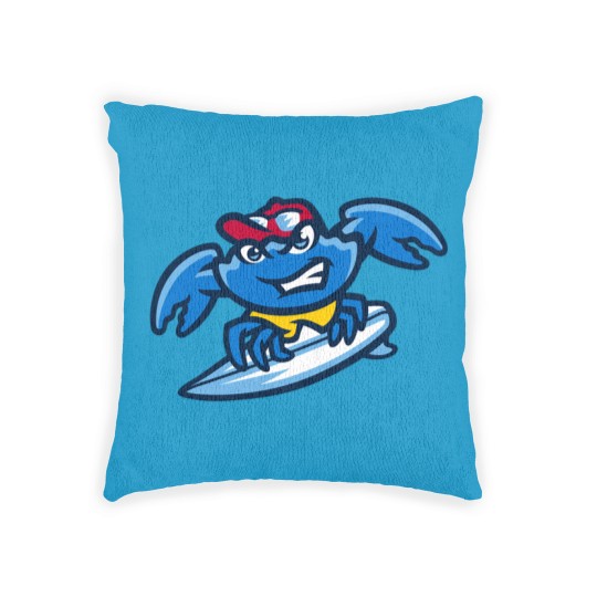 Discover Jersey Shore Blue Claws Woven Pillows