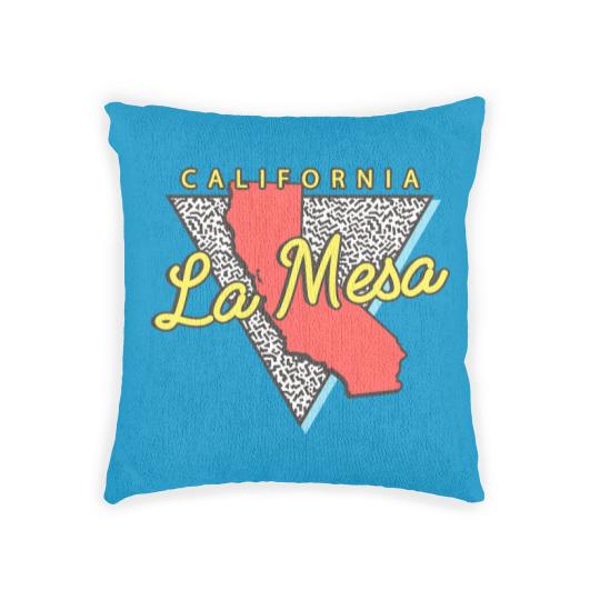 Discover La Mesa California Triangle - La Mesa - Woven Pillows
