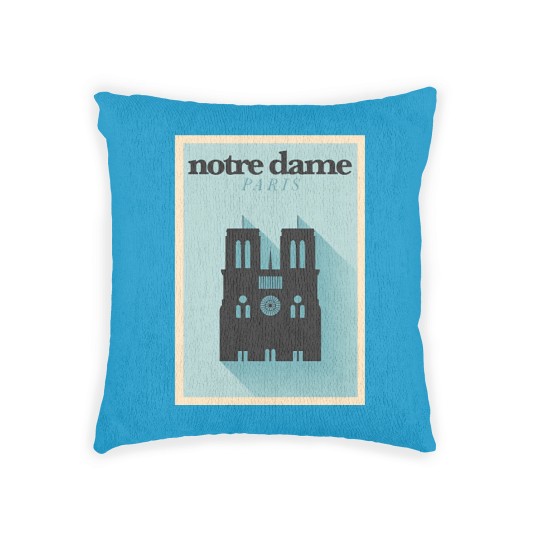 Discover ND Paris Poster Design - ND - Woven Pillows