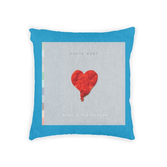 Discover Kanye West Woven Pillows - 808s & Heartbreak Unisex Woven Pillows