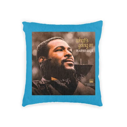 Discover Marvin Gaye - What's Going On Woven Pillows